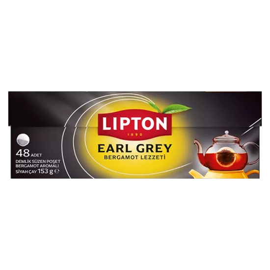 Lipton Earl Grey Demlik Poşet 48’li