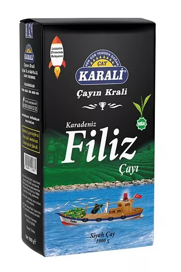 Karali Karadeniz Filiz Dökme Çay 1 Kg