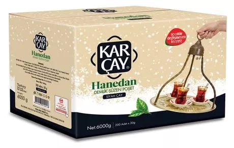 Karçay Hanedan Demlik Süzen Poşet Çay 6000Gr 
