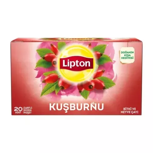 Lipton Kuşburnu Meyve Çayı 20’li