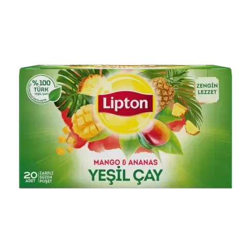 Lipton Mango ve Ananaslı Yeşil Çay 20’li