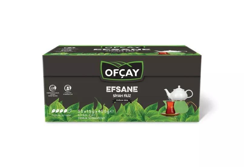 Ofçay Efsane Siyah Demlik Poşet 15g x 30’lu