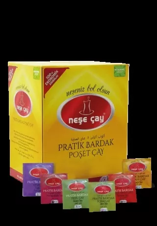 PRATİK BARDAK POŞET SİYAH ÇAY 500 ADET 1000 GR