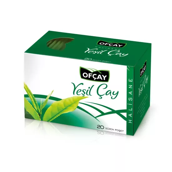 Yeşil Çay Bardak Poşet