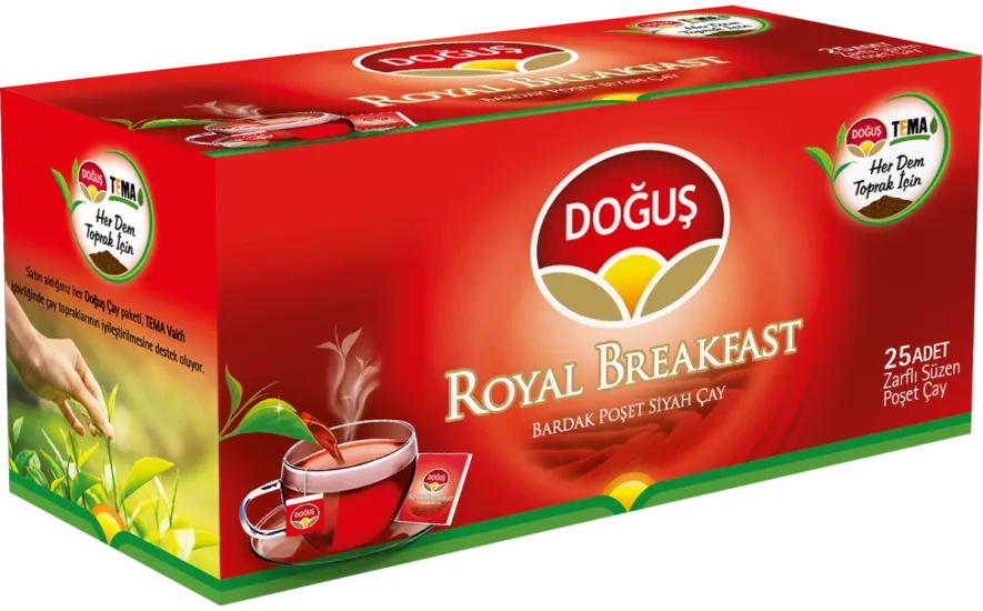 Royal Breakfast Bardak Poşet Çay 25 Adet