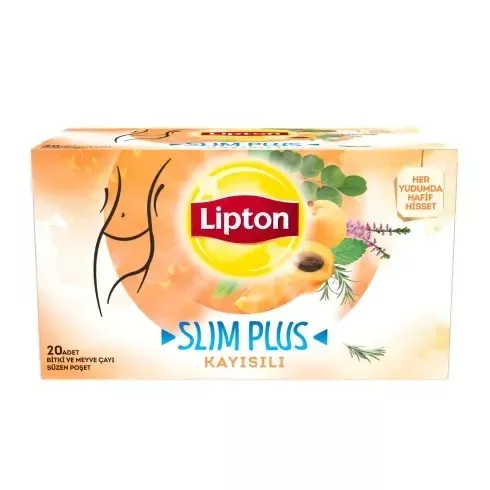 Lipton Slim Plus Kayısılı 20’li