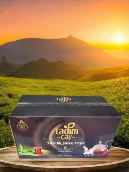 Tadım Çay Demlik Poşet Siyah Çay 100’lü