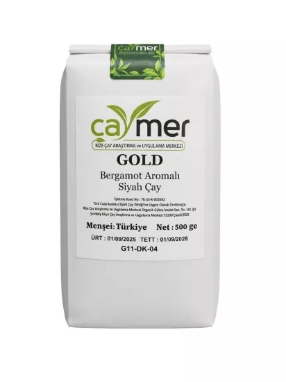 BERGAMOT AROMATLI SİYAH ÇAY(GOLD)