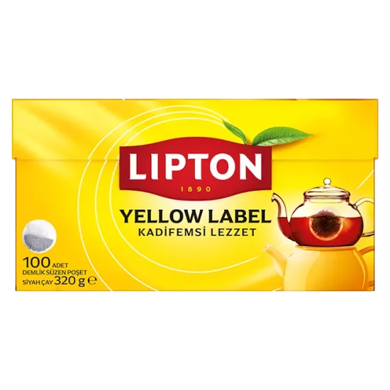 Lipton Yellow Label Demlik Poşet 100’lü