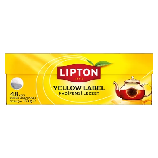 Lipton Yellow Label Demlik Poşet 48’li