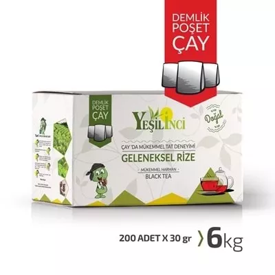 DEMLİK POŞET ÇAY 6 KG