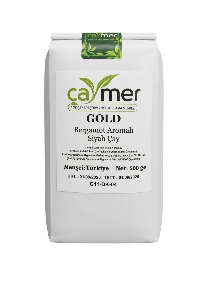 BERGAMOT AROMATLI SİYAH ÇAY(GOLD)
