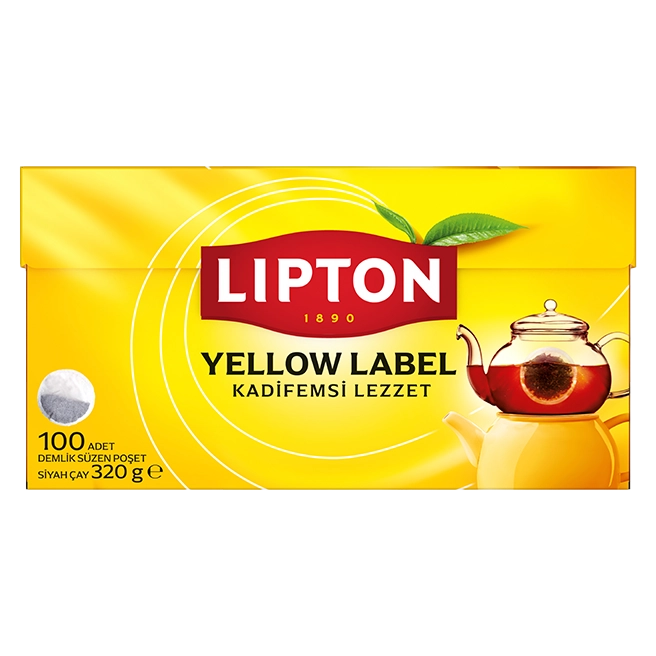 Lipton Yellow Label Demlik Poşet 100’lü