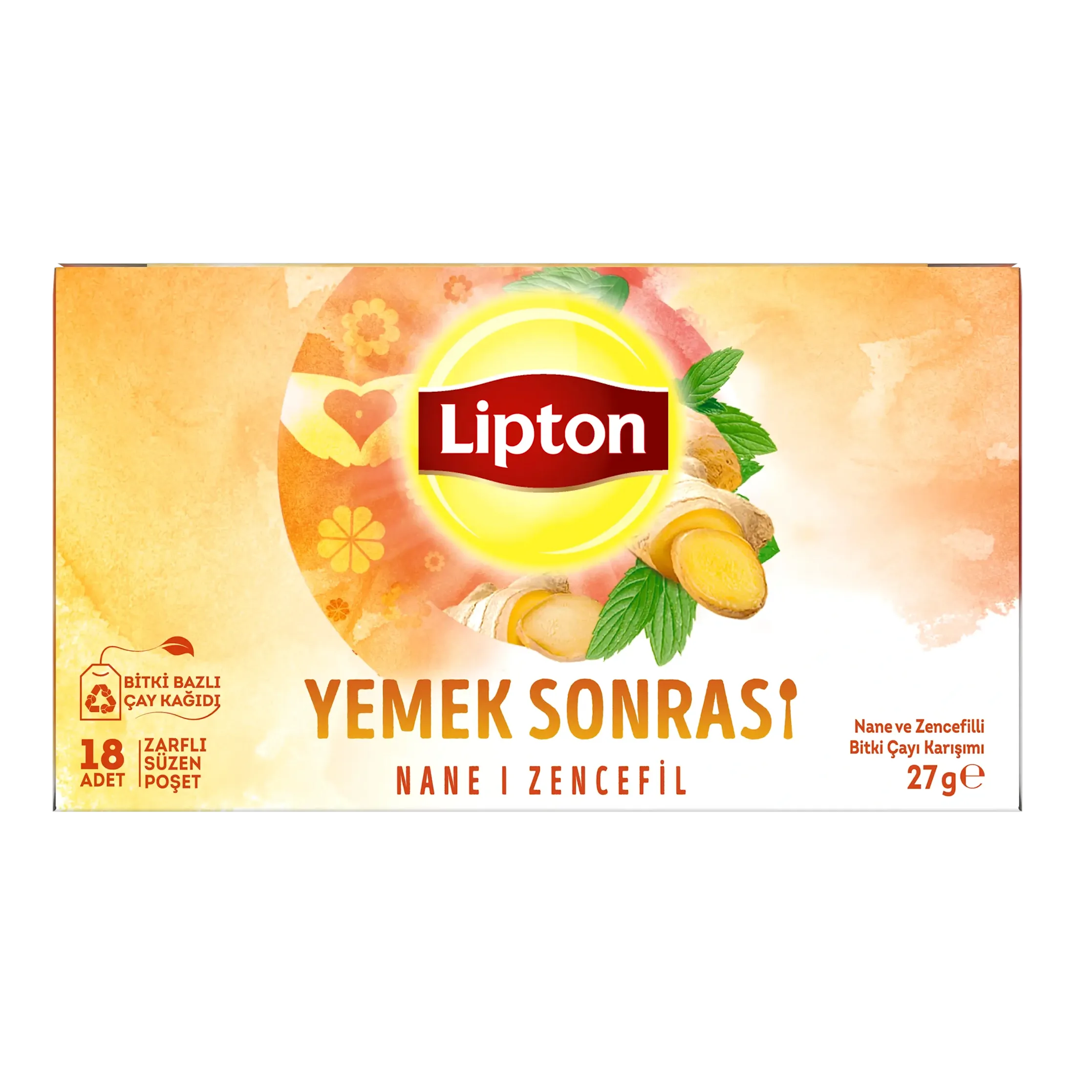 Lipton Yemek Sonrası Nane & Zencefil 18’li