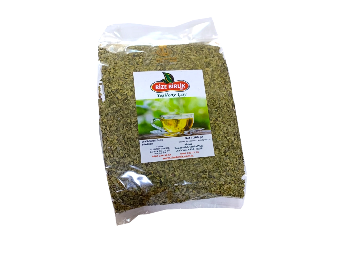 Rize Birlik Yeşilçay 200gr